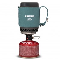 PRIMUS LITE+ ALL IN ONE GAS STOVE FOR SOLO TRIPS GREEN
